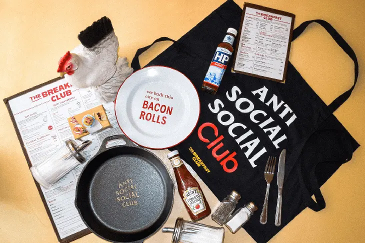 Anti Social Social Club x The Breakfast Club Drop Limited Capsule