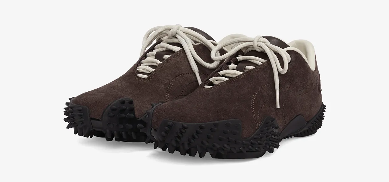 靴 JJJJound Puma Laced Mostro us7 JJJJound Puma Laced Mostro - Brown
