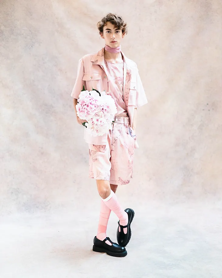 Backstage Moments at Feng Chen Wang SS26 Show