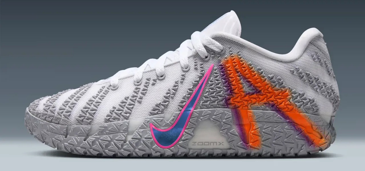 Nike Ja 3 Light Show Drops August 5 in White and Dusty Cactus