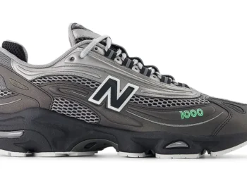 New Balance 1000 in Dark Silver and Lime Leaf Drops This Fall