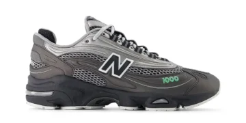 New Balance 1000 in Dark Silver and Lime Leaf Drops This Fall