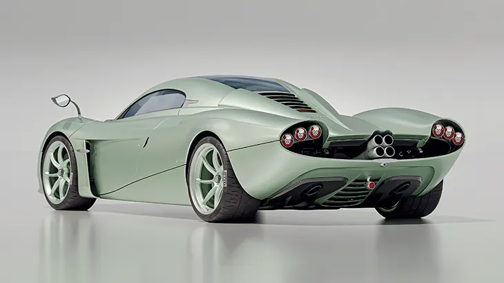 Pagani Huayra Codalunga Speedster Channels 1960s Racing Style