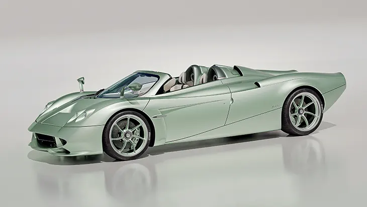 Pagani Huayra Codalunga Speedster Channels 1960s Racing Style