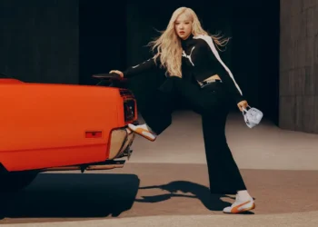 Rosé Revs Up the PUMA Speedcat in a New Pale Blue Drop