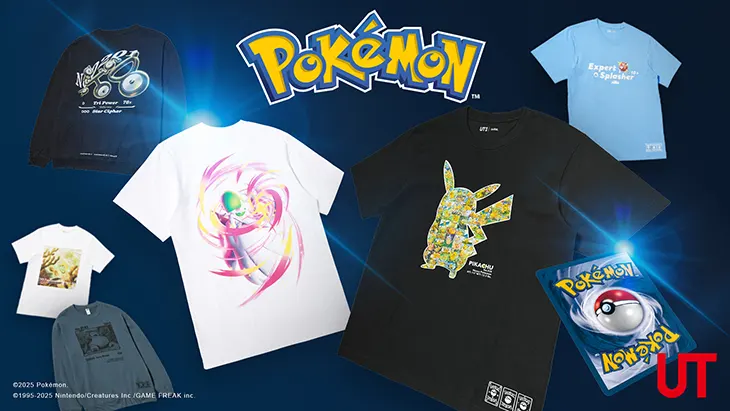 UNIQLO and Pokémon TCG Unite for New UT Collection