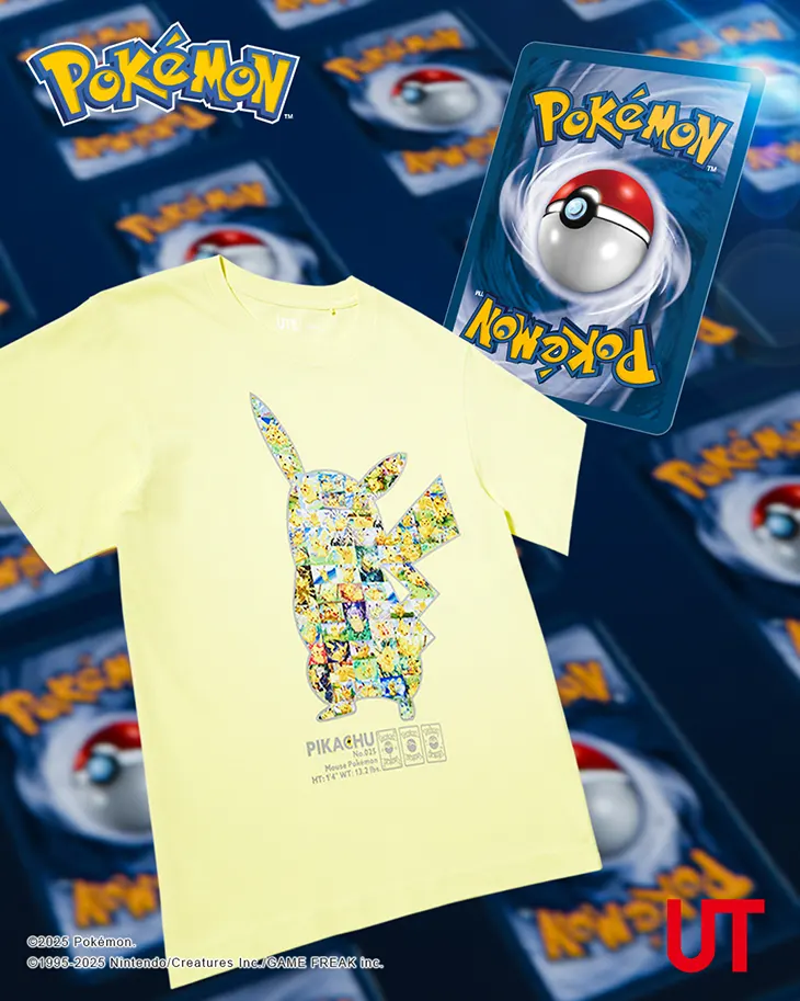 UNIQLO and Pokémon TCG Unite for New UT Collection