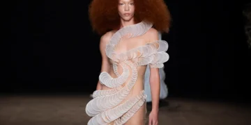 Spiber & Iris van Herpen Unveil Groundbreaking Bridal Look