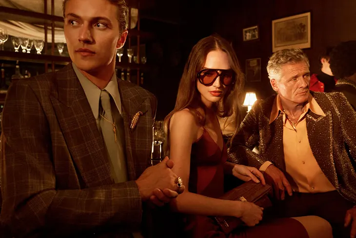 Lucky Blue Smith Stars in AMIRI Fall Winter 2025 “Hollywood Noir”
