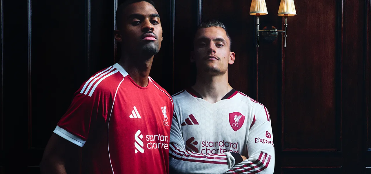 adidas and Liverpool FC Unveil 2025/26 Home and Away Kits
