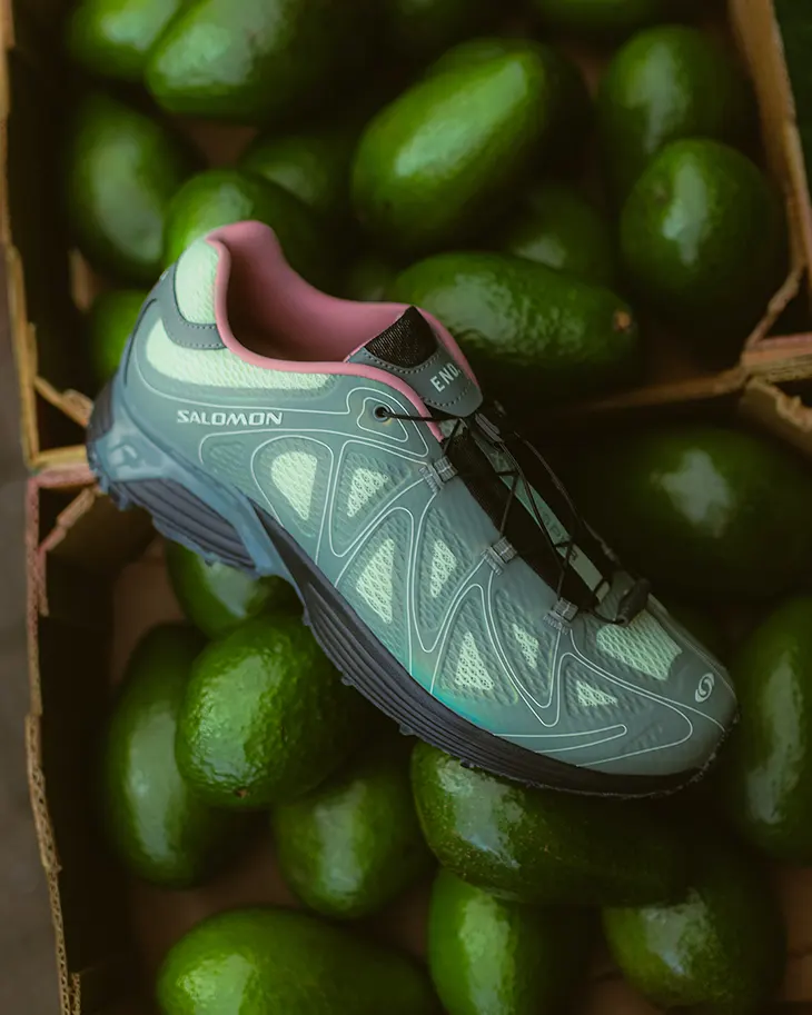 END. and Salomon Rework XT-Whisper Void with Avocado Tones