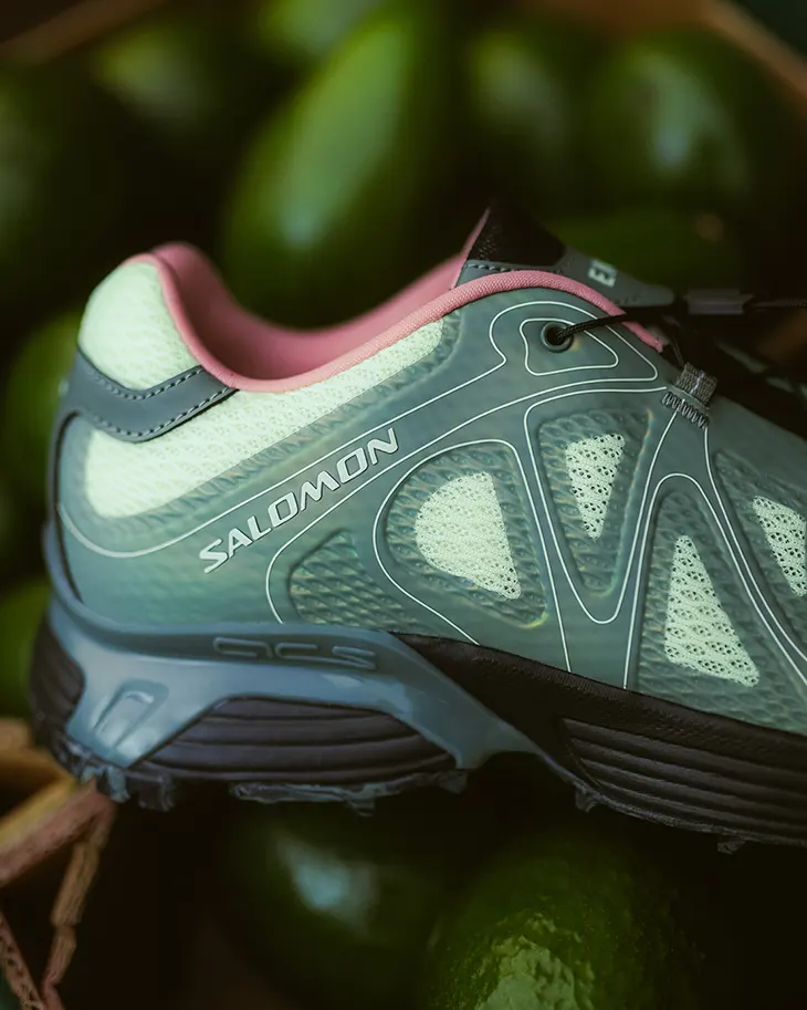 END. and Salomon Rework XT-Whisper Void with Avocado Tones