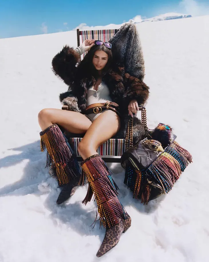 Emily Ratajkowski Leads Kurt Geiger FW25 Campaign