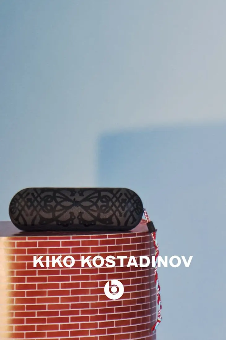 Kiko Kostadinov x Beats Drop Speaker with Cultural Design Details