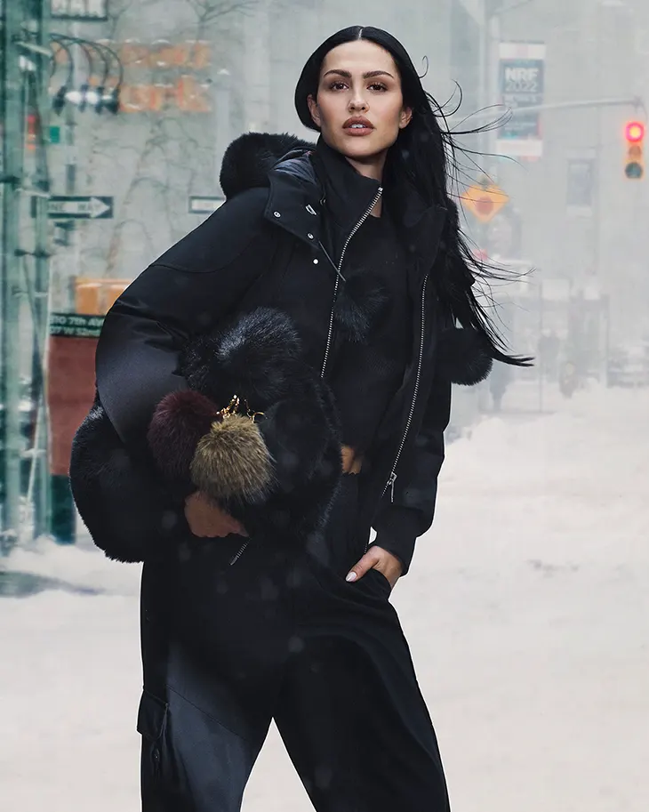 Amelia Gray Stars in Moose Knuckles FW25 Global Campaign