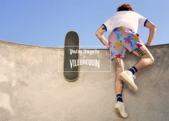 Palm Angels x Vilebrequin Drop SS25 Graffiti-Inspired Swimwear