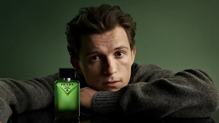Prada Beauty Taps Tom Holland for Paradigme Fragrance Release