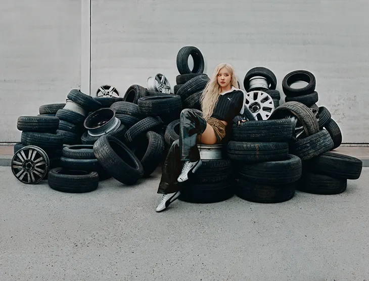 Rosé Introduces Chrome Edition of PUMA Speedcat