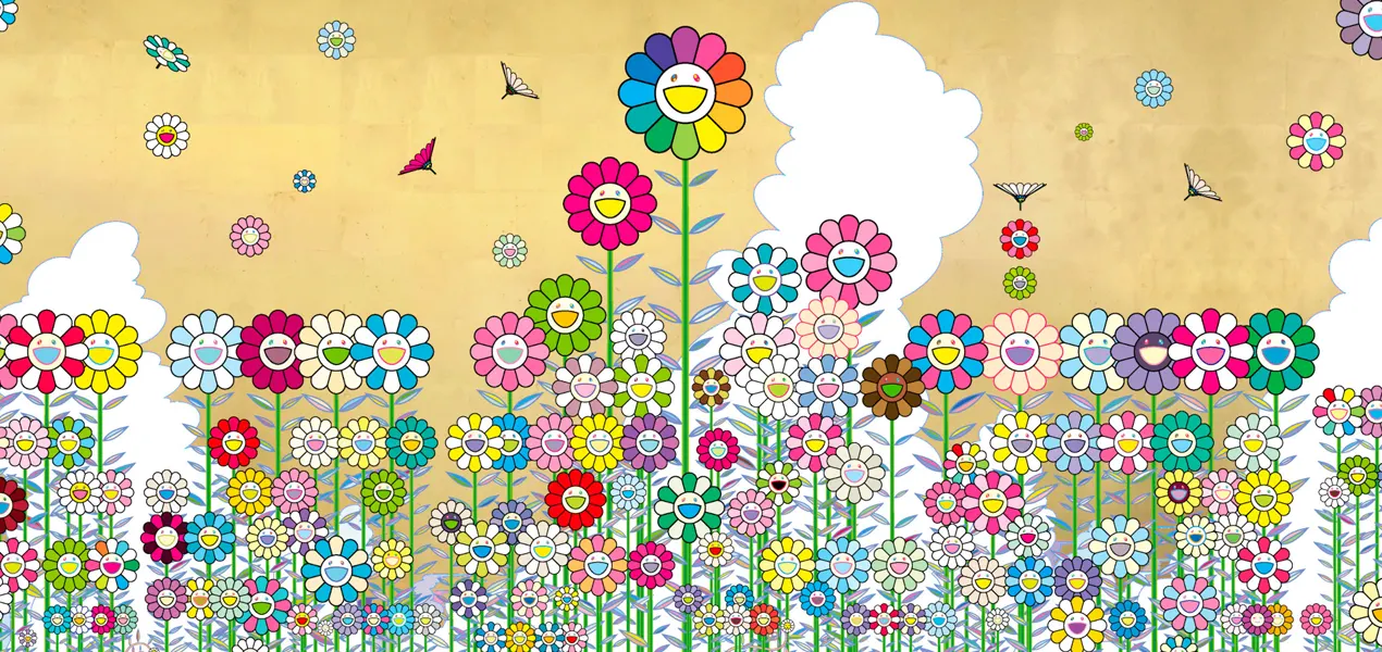 MURAKAMI.FLOWERS takashi murakami プロモ 5枚 Takashi Murakami - Flowers (Large) – Toyol Toys