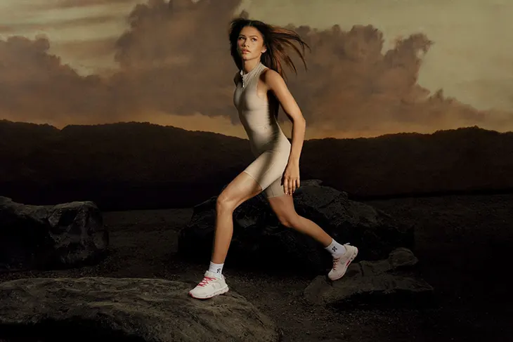 Zendaya and On Team Up on Cloudzone Moon Sneaker