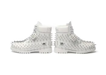 Bladee and Yung Lean Step Out in Spiked Custom Timberland Boots