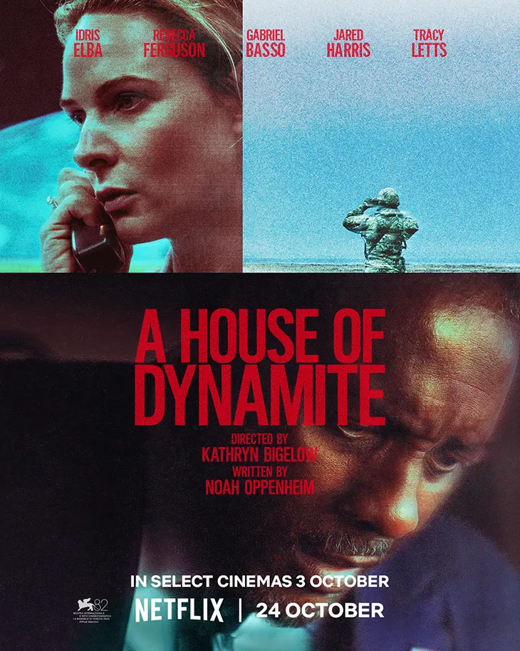 A House of Dynamite Idris Elba Rebecca Ferguson