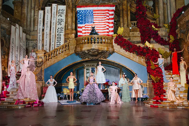 Backstage Alice + Olivia Spring Summer 2026