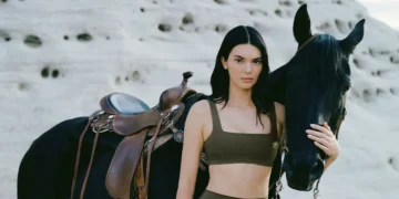 Kendall Jenner and ALO Showcase a New Green Olive Colorway