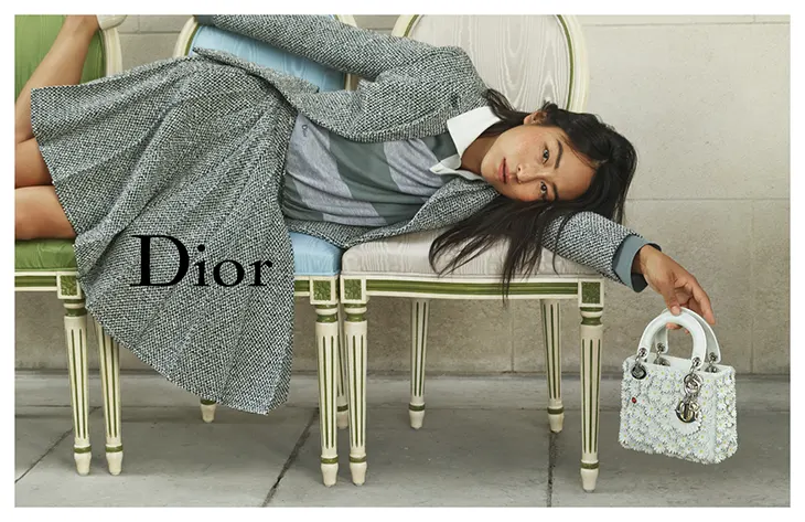 Mia Goth, Greta Lee, and Mikey Madison in Dior Campaign