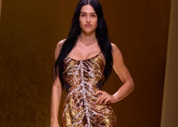 Roberto Cavalli Spring Summer 2026 Embraces a Gold Obsession
