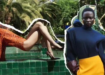 Marrakech Inspires Vivid Colors in Saint Laurent Winter 2025