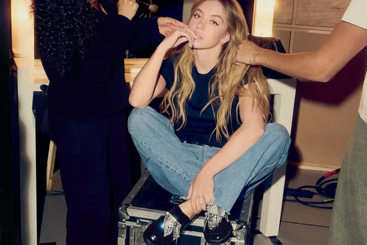 Sydney Sweeney Jimmy Choo Fall 2025 Campaign