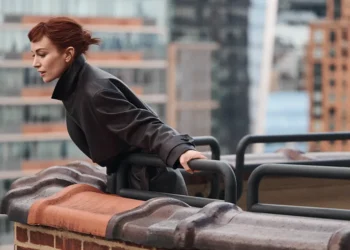 Britt Lower Stars in Theory Fall 2025 Campaign “Made by NYC”