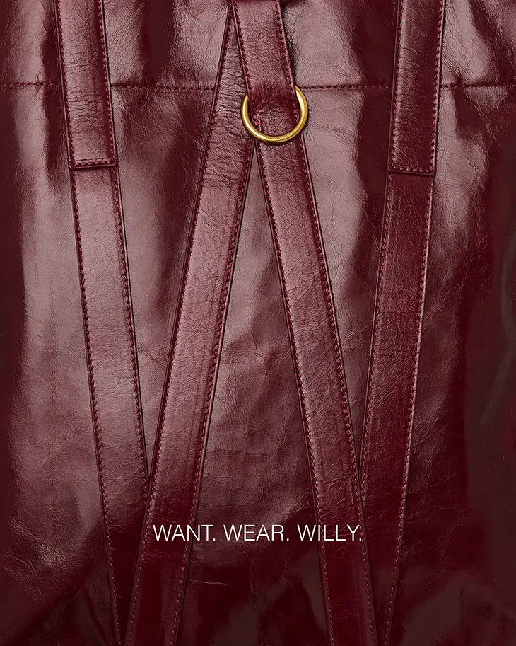 Willy Chavarria Leather W Tote