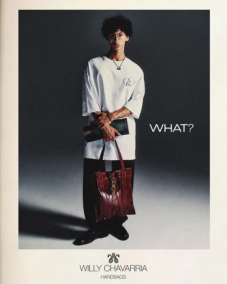 Willy Chavarria Leather W Tote