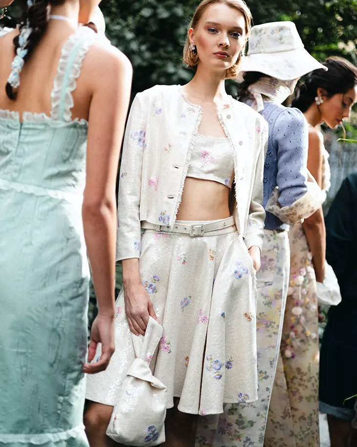 Backstage Luisa Beccaria Spring Summer 2026
