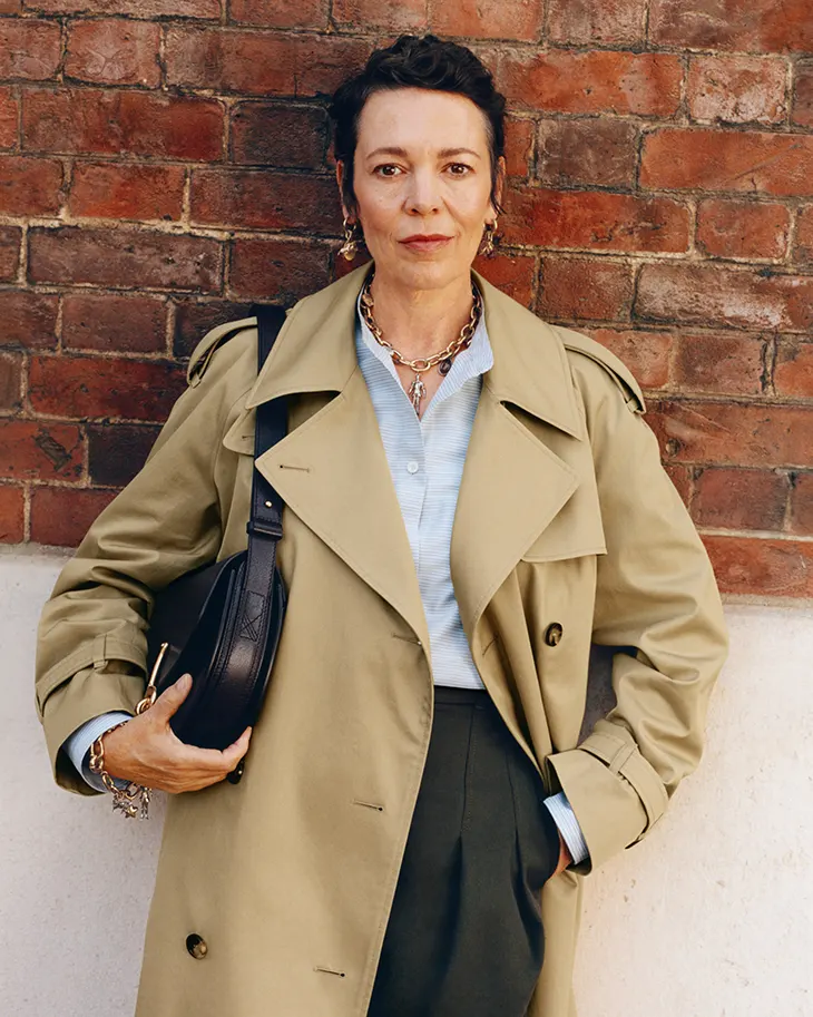 Burberry Outerwear Olivia Colman