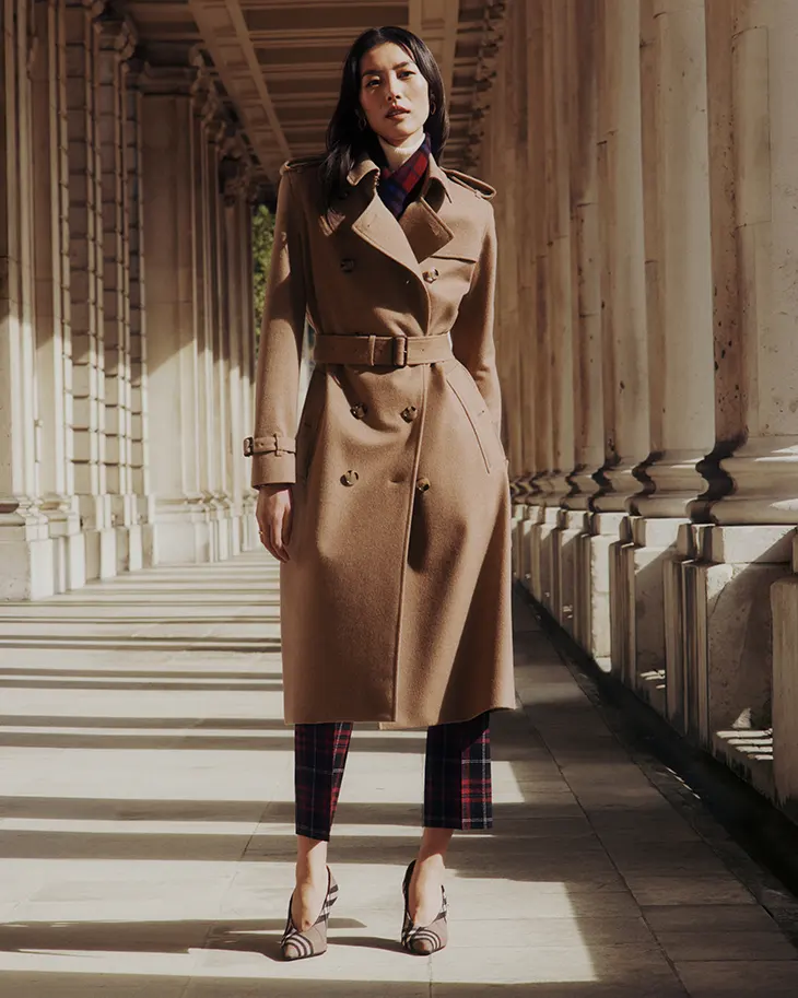 Burberry Outerwear Olivia Colman