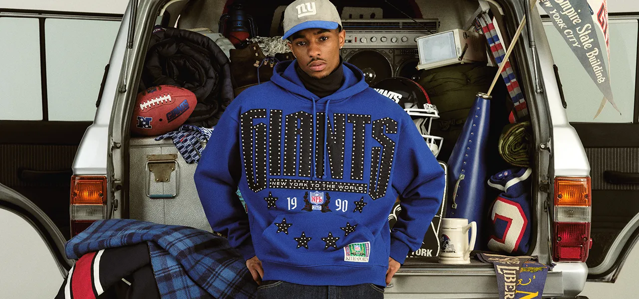 Kith × NFL Road to Victory Honors Giants