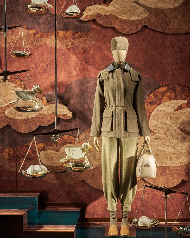Loro Piana Bergdorf Goodman Installation