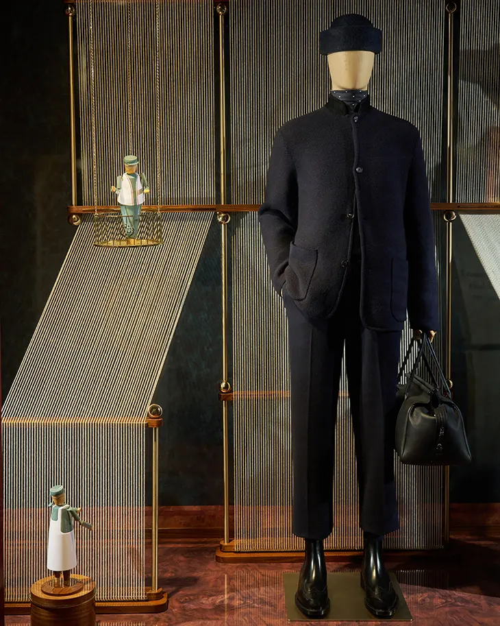 Loro Piana Bergdorf Goodman Installation
