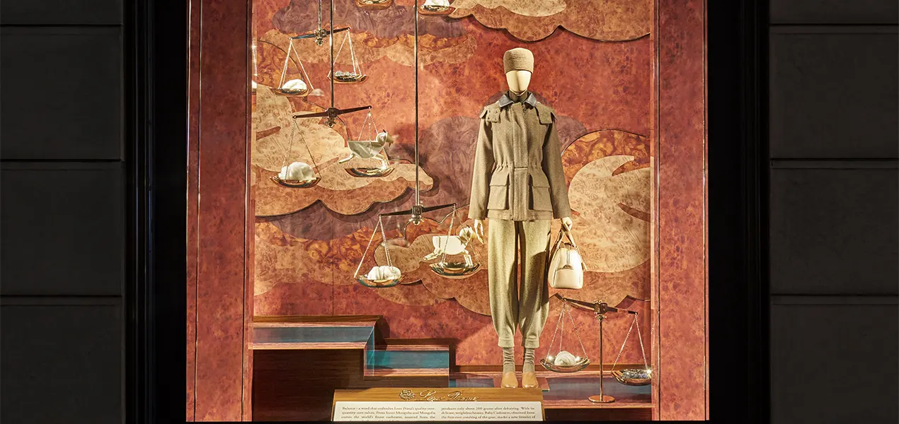 Loro Piana Honors New York with Bergdorf Goodman Installation