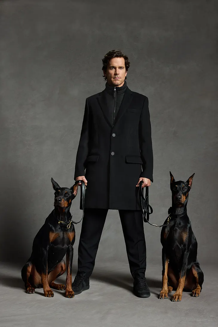 Matt Bomer and Stella Maxwell Mackage