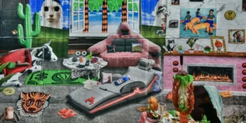 Vuk Ćuk Stages a Consumerist Feast at Zvono Gallery