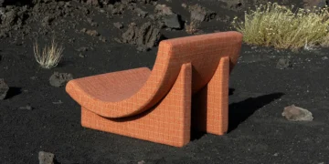 Philippe Malouin’s Trench Chair Finds Stillness in Structure