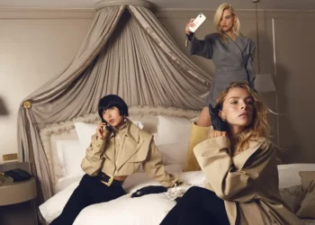 Balmain Frames Art of Getting Ready for Holiday 2025