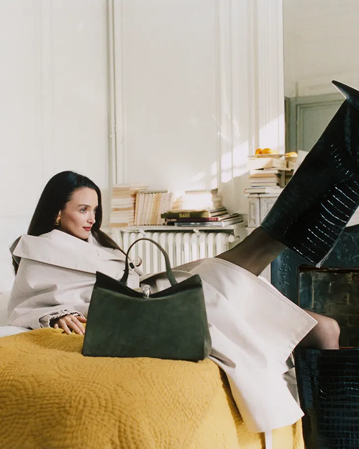 Charlotte Le Bon Jacquemus Le Valérie Bag