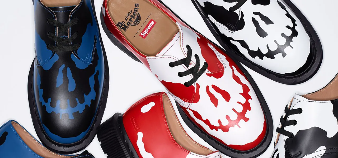 Supreme Introduces New Dr. Martens 1461 3-Eye Collaboration