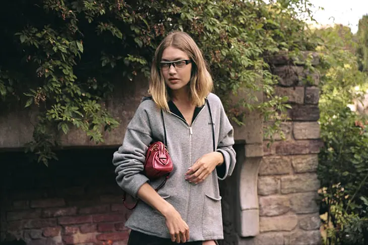 Miu Miu 2025 Holiday Gigi Hadid