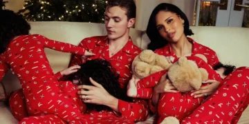 SKIMS Holiday Campaign with Nara Smith and Lucky Blue Smith